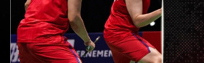 刘圣书/谭宁2-0战胜岩永铃/中西贵映，首次参加世锦赛便跻身决赛